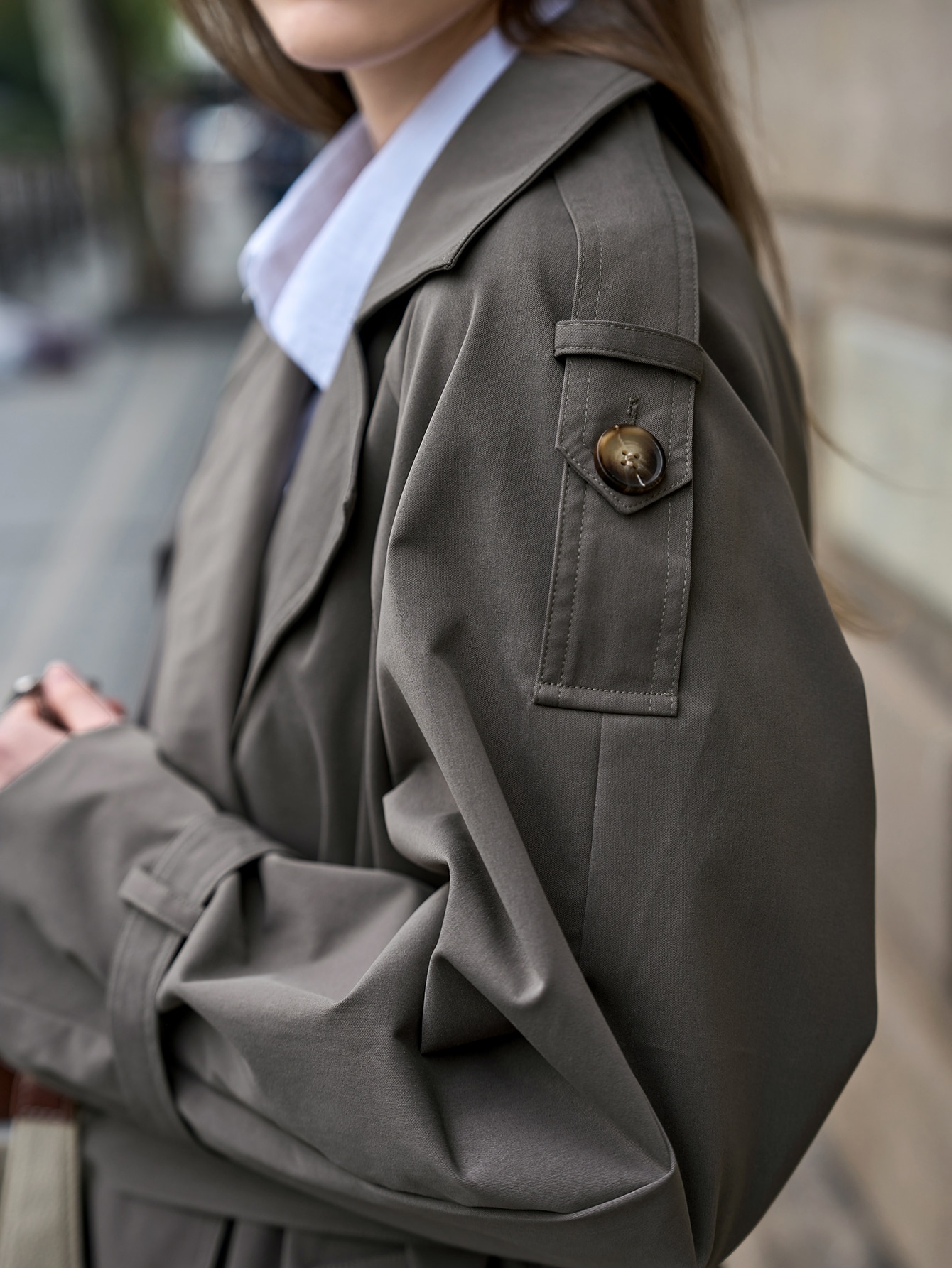Double Breasted Trench Coat